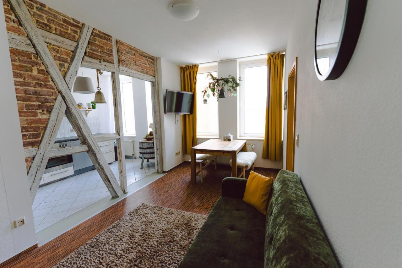 Apartamento Harzer Fachwerkstube Quedlinburg Exterior foto