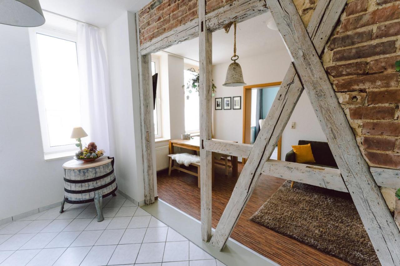Apartamento Harzer Fachwerkstube Quedlinburg Exterior foto