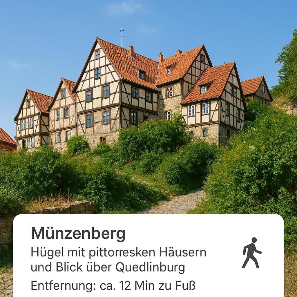 Apartamento Harzer Fachwerkstube Quedlinburg Exterior foto